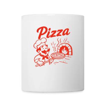 Pizza Maker Retro Design - Mug - white - Front