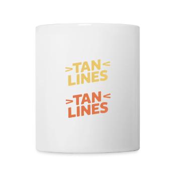My Tan Lines Have Tan Lines Sunburn - Mug - white - Front