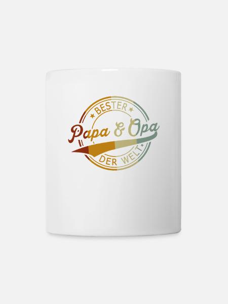 Best Dad & Grandpa in the World - Grandpa Father's Day - Mug - white