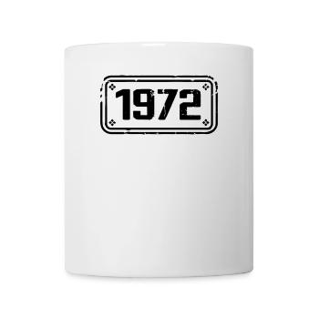1972 Cadeau 1972 Millésime 1972 Edition limitée 1972 - Mug blanc - blanc - Devant
