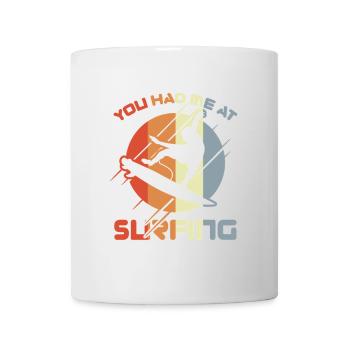 Tu m’as fait surfer - Mug blanc - blanc - Devant