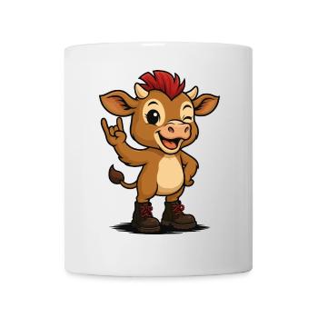 Punk Rock Calf - Mug - white - Front