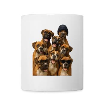 Boxer - Tasse - Weiß - Vorne