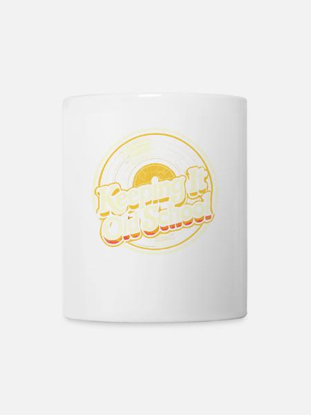 Die alte Schule bewahren - Tasse - Weiß
