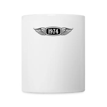 1974 millésime 1974 édition limitée 1974 Idée cadeau 1 - Mug blanc - blanc - Devant