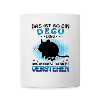 Such a degu thing Ordinary degu - Mug - white - Front