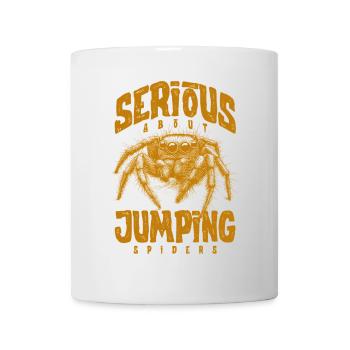 Serious About Jumping Spiders Pet Spider Owner - Mug - white - Front