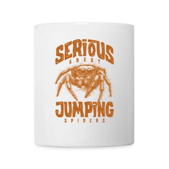 Serious About Jumping Spiders Pet Spider Owner - Mug - white - Front