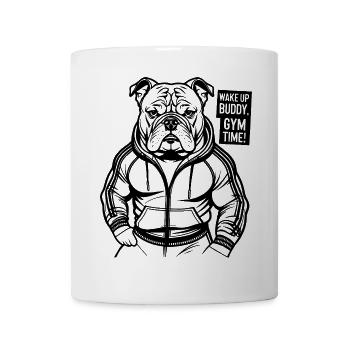 Gym, GYM TIME - Mug - white - Front