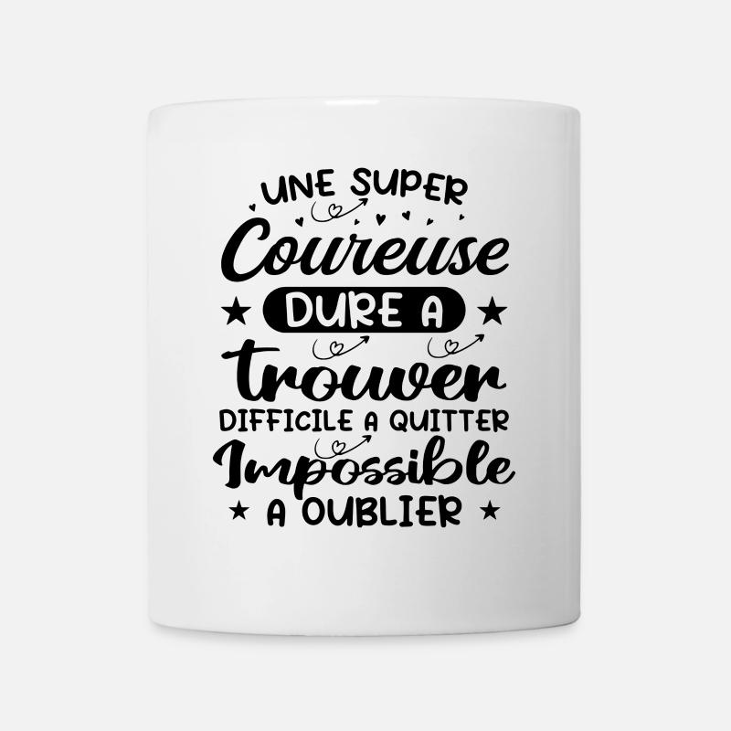 Ein Super Runner - Läufer Geschenk - Tasse - Weiß