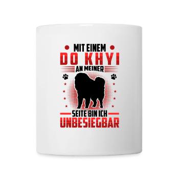Do Khyi unbeatable Tibetan Mastiff - Mug - white - Front