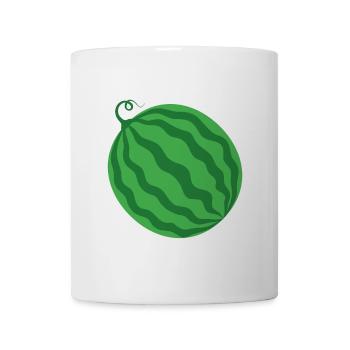 Wassermelone Fasching Kostüm Melonen Obst Frucht - Tasse - Weiß - Vorne