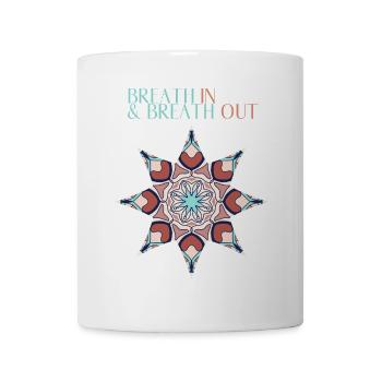T-shirt pour la méditation - Mug blanc - blanc - Devant