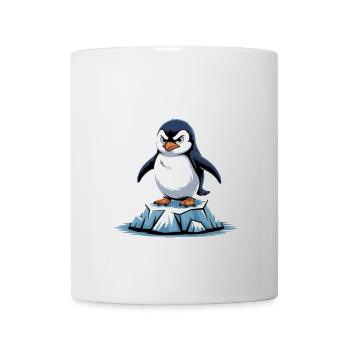 Good morning? Very thin ! Funny Penguin - Mug - white - Front