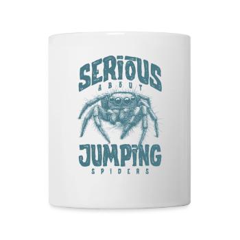 Serious About Jumping Spiders Pet Spider Owner - Mug - white - Front