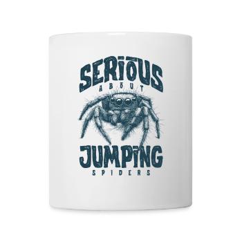 Serious About Jumping Spiders Pet Spider Owner - Mug - white - Front