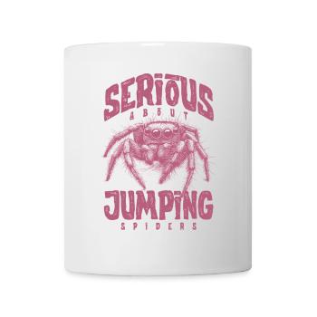 Serious About Jumping Spiders Pet Spider Owner - Mug - white - Front