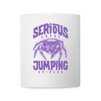 Serious About Jumping Spiders Pet Spider Owner - Mug - white - Front
