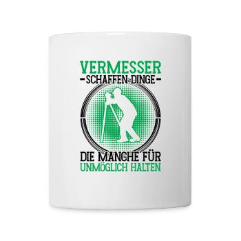 Arpenteur-géomètre impossible arpenteur - Mug blanc - blanc - Devant
