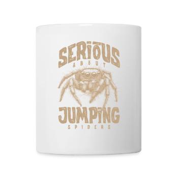 Serious About Jumping Spiders Pet Spider Owner - Mug - white - Front