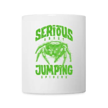 Serious About Jumping Spiders Pet Spider Owner - Mug - white - Front