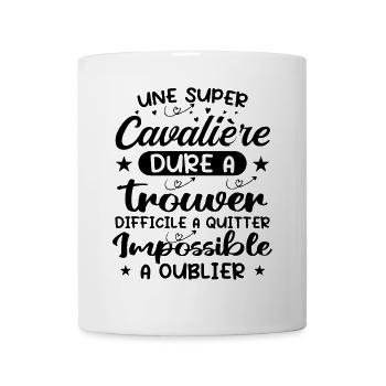 Ein Super Rider - Rider Geschenk - Tasse - Weiß - Vorne