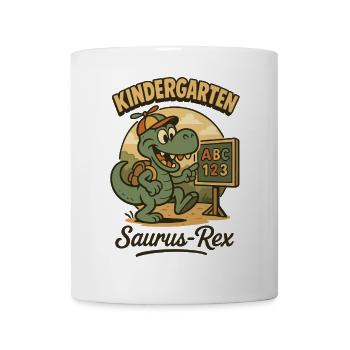 Nursery Saurus Rex Dinosaur Lover - Mug - white - Front