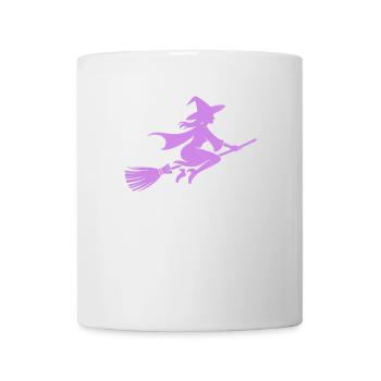 If the Broom Fits Ride It Halloween - Tasse - Weiß - Vorne