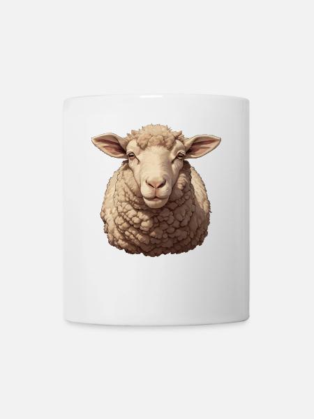 Schafe Schaf - Tasse - Weiß