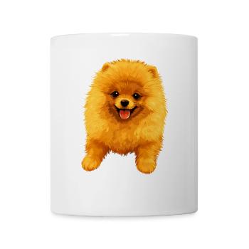 Pomeranian Pomeranian Pom Sweet German Spitz - Mug - white - Front
