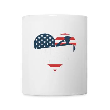 Thank You Veterans USA Flag Veterans Day - Tasse - Weiß - Vorne