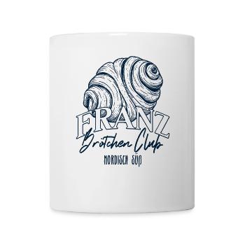 Franzbrötchen Club - Tasse - Weiß - Vorne