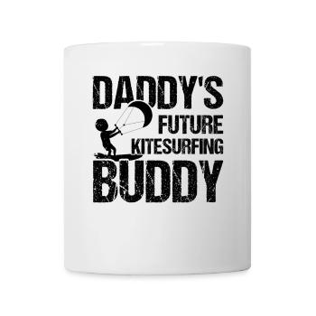 Kitesurf bébé - Daddy’s Future Kitesurf - Mug blanc - blanc - Devant