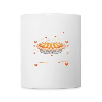 Stuffed with Gratitude and Pie Thanksgiving - Mug - white - Front