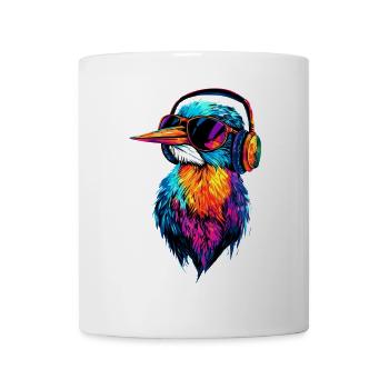 Kingfisher Kingfisher Bird Cute Kingfisher Kingfisher - Mug - white - Front