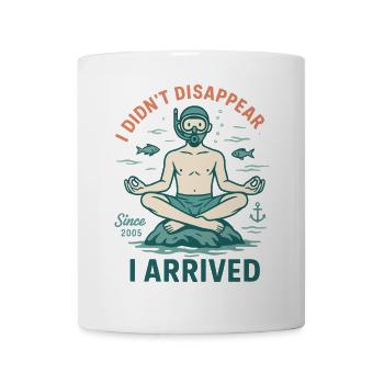 Plongeur Ocean Meditate Je n’ai pas disparu - Mug blanc - blanc - Devant
