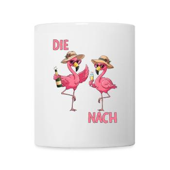 Le plus intelligent se renverse - Mug blanc - blanc - Devant