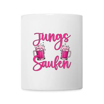 Sorry guys I'm only here to drink - Mug - white - Front