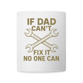 papa papa papa dictons bricoleur bricoleur - Mug blanc - blanc - Devant