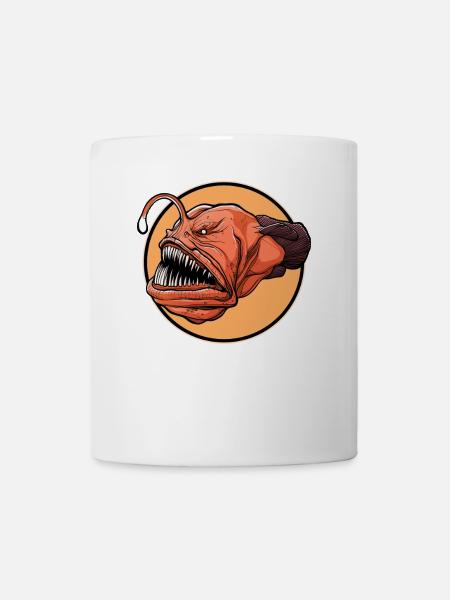 Anglerfische Anglerfisch - Tasse - Weiß