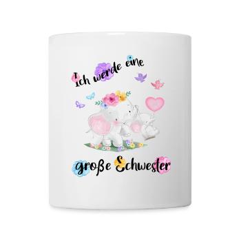Announcing offspring I'm going to be a big sister in 2027 - Mug - white - Front