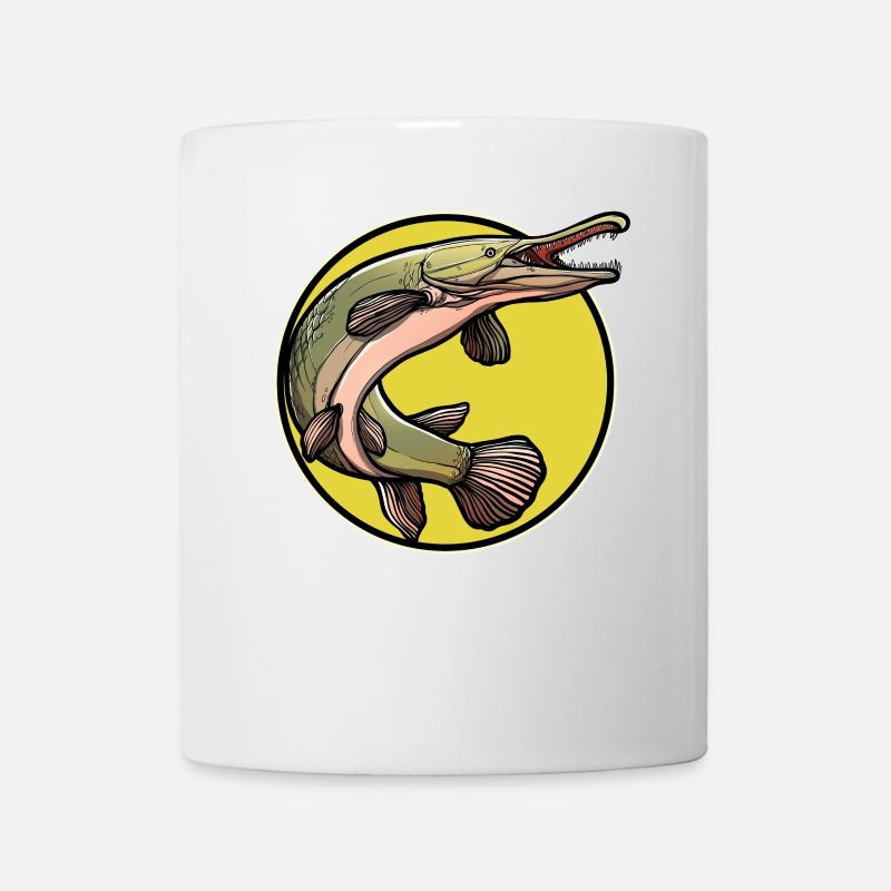 Alligator Pike Alligator Pike - Mug - white