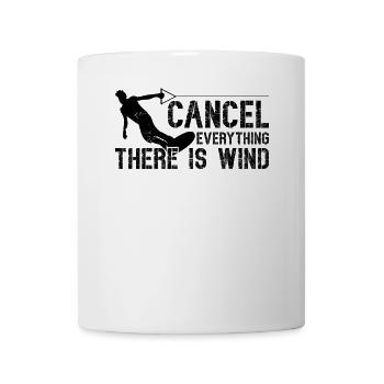 Funny Wakeboard - Annulez tout ce qu’il y a - Mug blanc - blanc - Devant