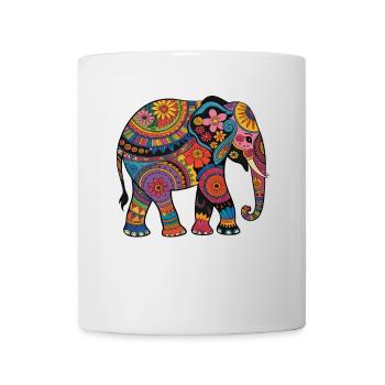 Elephant Proboscis Africa Safari Wilderness Elephant - Mug - white - Front