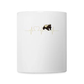 Honey Badger Honigsdachs - Tasse - Weiß - Vorne