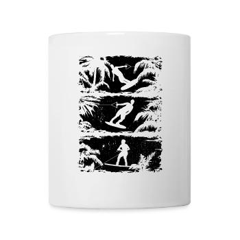 Wakeboarder Wakeboarding Lover Wakeboard - Mug blanc - blanc - Devant