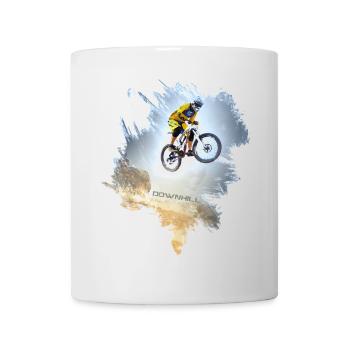 Surfez sur la chute - Mug blanc - blanc - Devant