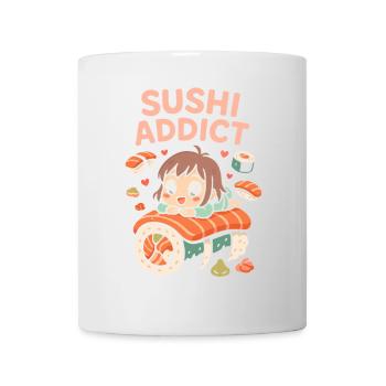 Sushi-Süchtiger - Tasse - Weiß - Vorne