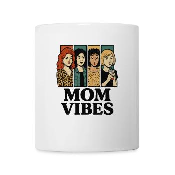 Mama Vibes – Retro Comic Style - Mug - white - Front
