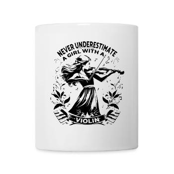 Intricate Mandala Pattern in Monochrome - Mug - white - Front